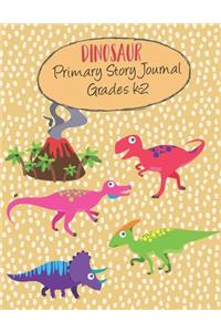Dinosaur Primary Story Journal Grades K-2