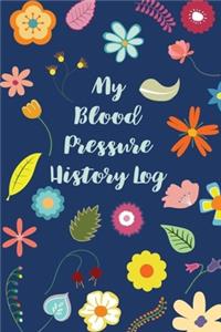 My Blood Pressure History Log