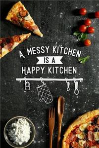 A messy kitchen is a happy kitchen