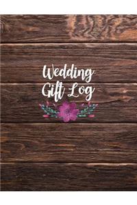 Wedding Gift Log