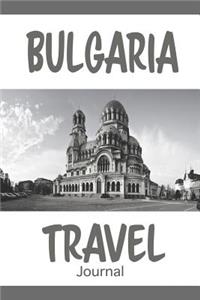 Bulgaria Travel Journal: Blank lined diary