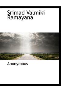 Srimad Valmiki Ramayana