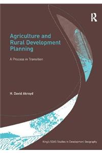 Agriculture and Rural Development Planning