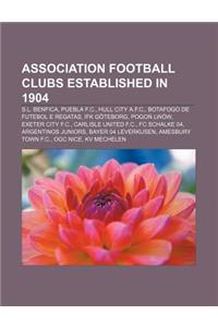Association Football Clubs Established in 1904