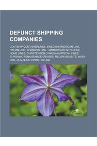 Defunct Shipping Companies
