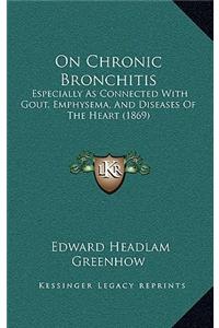 On Chronic Bronchitis
