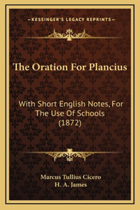 The Oration For Plancius