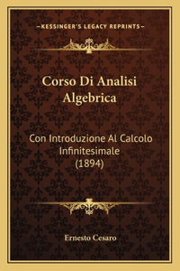 Corso Di Analisi Algebrica