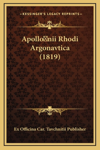 Apollonii Rhodi Argonavtica (1819)