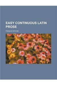Easy Continuous Latin Prose
