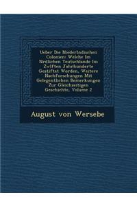Ueber Die Niederl Ndischen Colonien