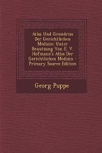 Atlas Und Grundriss Der Gerichtlichen Medizin: Unter Benutzung Von E. V. Hofmann's Atlas Der Gerichtlichen Medizin - Primary Source Edition