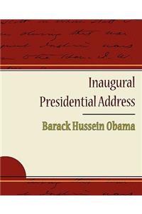 Inaugural Presidential Address