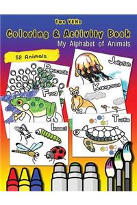 Two YEHs Coloring & Activity Book - Animal