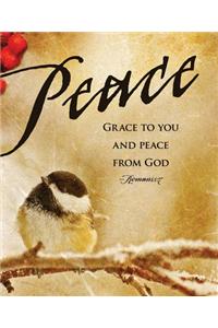 Peace Bird Images Advent Bulletin, Large (Pkg of 50)