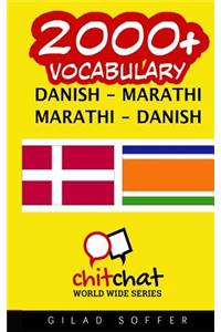 2000+ Danish - Marathi Marathi - Danish Vocabulary
