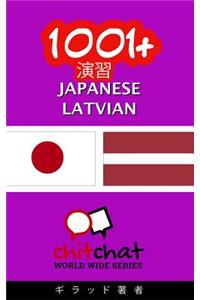 1001+ Exercises Japanese - Latvian