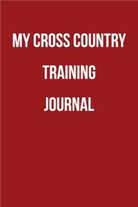 My Cross Country Training Journal