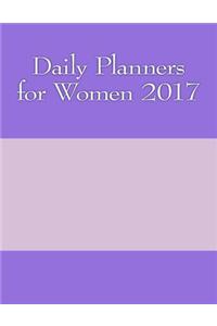 Daily Planners for Women 2017