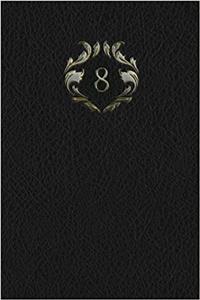 Monogram 8 Any Day Planner Notebook