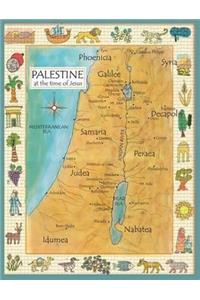Palestine in the Time of Jesus Map