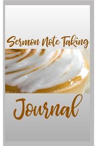 Sermon Note Taking Journal