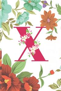 Monogram Letter X