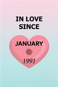In Love Since January 1991