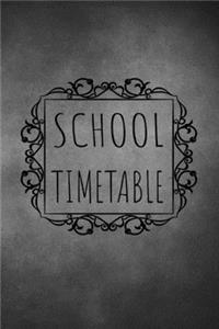 School Timetable