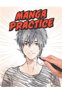 Manga Practice workbook [8.5x11]