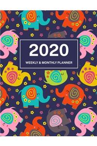 2020 Weekly & Monthly Planner