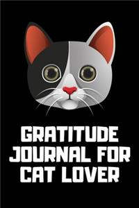 Gratitude Journal for Cat Lover