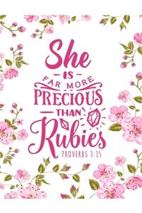 She Is Far More Precious Than Rubies