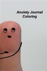 Anxiety Journal Coloring