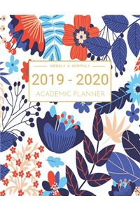 2019-2020 Academic Planner Weekly And Monthly