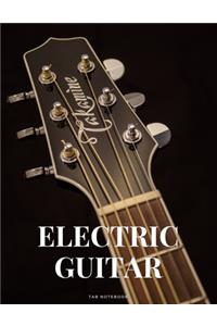 Electric Guitar Tab Notebook