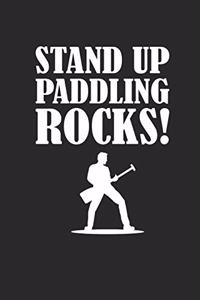 Stand Up Paddling Rocks