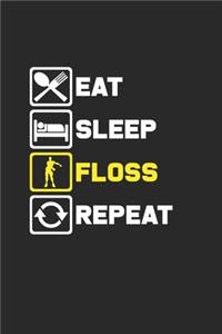 Eat sleep floss repeat