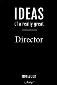 Notebook for Directors / Director