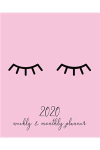 2020 Weekly And Monthly Planner
