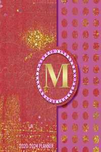2020-2024 5 Year Monthly Planner
