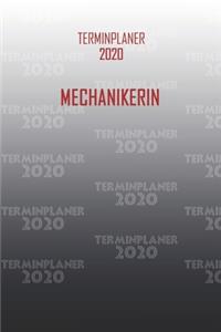 Terminplaner 2020 Mechanikerin