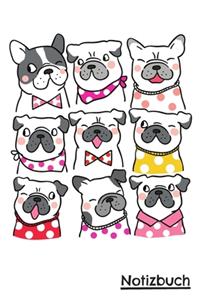 Französische Bulldogge Notizbuch