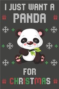 I Just Want A Panda For Christmas