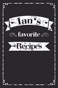 Ian's favorite recipes