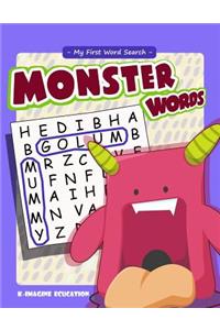 My First Word Search - Monster Words