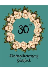 Wedding Anniversary Guestbook