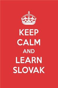Keep Calm and Learn Slovak