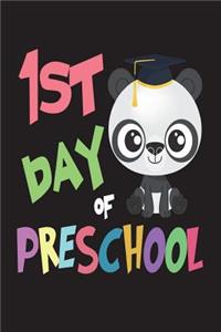1st Day Of Preschool