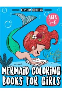 Mermaid Coloring Books for Girls